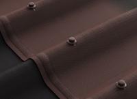 Черепица Ондулин КОРИЧНЕВАЯ (1/300) / Onduline Tile BROWN